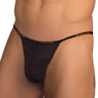 Doreanse Ribbed Modal String Thong 1330 Black Underwear