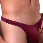 Doreanse Euro Thong 1392 Burgundy Mens Underwear