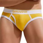 Gauvine Colours of the Planet Brief 2002 Yellow Mens Underwear