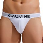 Gauvine Cotton Essentials Tanga Brief 2003 White Mens Underwear
