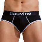 Gauvine Cotton Sport Brief 2008 Black Mens Underwear