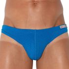 CODE 22 Bright Sport Mesh Thong 2085 Blue Mens Underwear