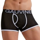 Gauvine Cotton Sport Trunk 3001 Black Mens Underwear