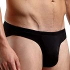 Magic Silk Bikini Brief 6606 Black Mens Underwear