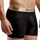 Magic Silk Panel Trunks 6886 Black Mens Underwear