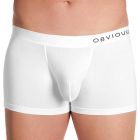 Obviously PrimeMan Boxer Brief 3 Inch Leg A00 White Mens Underwear