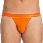 Obviously PrimeMan Bikini Brief A05 Orange Mens Underwear