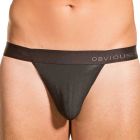 Obviously PrimeMan Thong A06 Black Mens Underwear