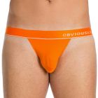 Obviously PrimeMan Thong A06 Orange Mens Underwear