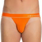 Obviously PrimeMan Jockstrap A07 Orange Mens Underwear