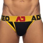 ADDICTED Open Fly Bikini AD1024 Yellow Mens Underwear