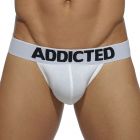 Addicted My Basic Jock AD469 White Mens Underwear