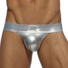 Addicted Metalic Jock AD545 Silver Mens Underwear