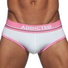 Addicted Curve Brief AD727 White Mens Underwear