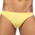 Addicted Cotton Thong AD986 Baby Yellow Mens Underwear