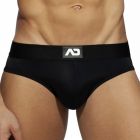 Addicted Bottomless Fetish Brief ADF92 Black Mens Underwear