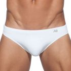 Addicted Basic Ad Swim Brief ADS097 White Mens Swimwear