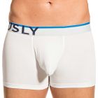 Obviously EveryMan Boxer Brief 3 Inch Leg B00 White Mens Underwear