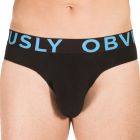 Obviously EveryMan Brief B02 Black Mens Underwear