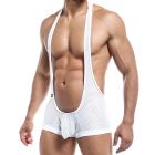 Joe Snyder Bulge Body Singlet JSBUL10 White Mesh