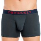 Obviously FreeMan Boxer Brief 3 Inch Leg C00 Ash Mens Underwear