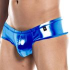 CUT4MEN Provocative High Cut Cheeky Brief C4M05 Blue Skai