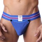 Cellblock 13 Tight End 2" Snap Up Jockstrap CBU356 Blue