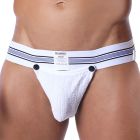 Cellblock 13 Tight End 2" Snap Up Jockstrap CBU356 White
