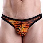 Cocksox Mesh Thong CX05ME Tiger Mens Underwear
