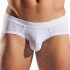 Cocksox LUX Semi Sheer Sports Brief CX76LUX Bianco