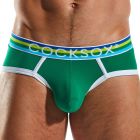Cocksox Freshballs Sports Brief CX76N Field Green Mens Underwear
