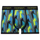 Davenport Bodyfit Mens Trunk DM163-665Z Scuba Blue Geo Print