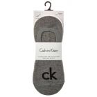 Calvin Klein Albert Logo Liner Socks 3 Pack ECA343 Grey Heather/White/Black Mens Socks