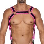C4M H4RNESS Neo Harness H4RNESS05 Neon Hot Pink Mens Adult
