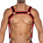C4M H4RNESS Neo Harness H4RNESS05 Neon Red Mens Adult