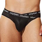 Intymen Linea Cross Brief INJ081 Black Mens Underwear