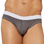 Intymen Linea See Through Back Brief INJ086 Grey Mens Underwear