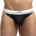 Intymen Linea Mesh Jock String INK010 Black Mens Underwear