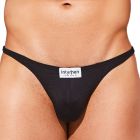 Intymen Oasys  Ten Mens Thong INK018 Black Mens Underwear