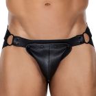 C4M JOCKSTR4P Jock Snap Jockstrap JOCKSTR4P02 Black Mens Underwear