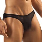 Joe Snyder Bikini Brief JS01 Black Mesh Mens Underwear