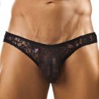 Joe Snyder Bikini Brief JS01 Black Lace Mens Underwear
