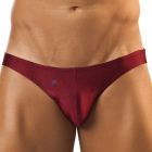 Joe Snyder Bikini Brief JS01 Wine Mens Underwear