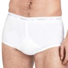 Jockey Classic Y-Front Brief 2 Pack M90002 White Mens Underwear