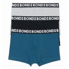 Bonds Everyday 3 Pack Trunk MWPY3A Teal/Black/Great Marle Mens Underwear