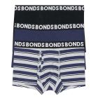 Bonds Everyday Trunk 3 Pack MWQ33A Stripe/Navy/Black Mens Underwear