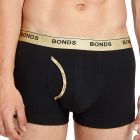 Bonds Guyfront Trunk MZVJSI Black & Gold Mens Underwear