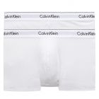 Calvin Klein Modern Cotton Stretch Trunk 2-Pack NB1086 White Mens Underwear