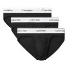 Calvin Klein Modern Cotton Low Rise Briefs 3-Pack NB3961 Black Mens Underwear