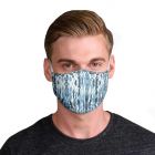 Rolling Skulls DefenderSkullPLUS Reusable 3-Layer Face Mask MSK01 Snow